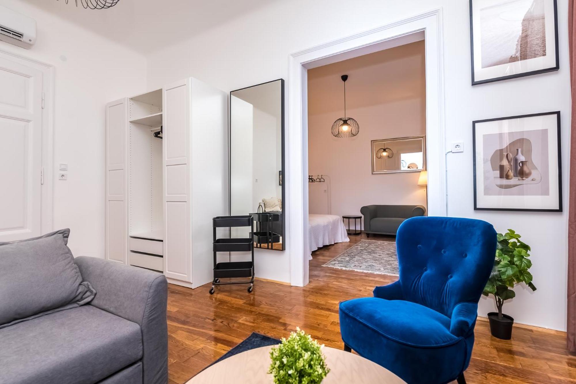 Apartmán Gozsdu Court Bismarck Budapešť Exteriér fotografie